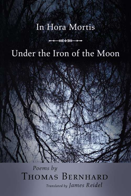 Book cover of In Hora Mortis / Under the Iron of the Moon: Poems