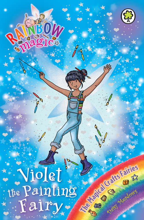 Book cover of Violet the Painting Fairy: The Magical Crafts Fairies Book 5 (Rainbow Magic #5)