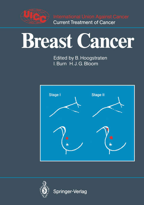 Book cover of Breast Cancer (1989) (UICC Current Treatment of Cancer)