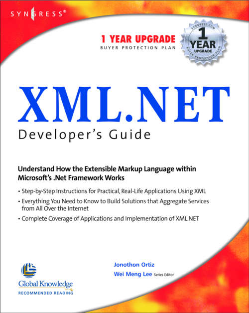 Book cover of XML Net Developers Guide