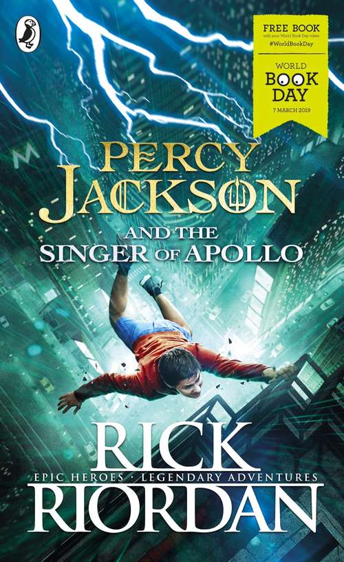 Book cover of Percy Jackson and the Singer of Apollo: A Short Story From Guys Read: Other Worlds (Percy Jackson)