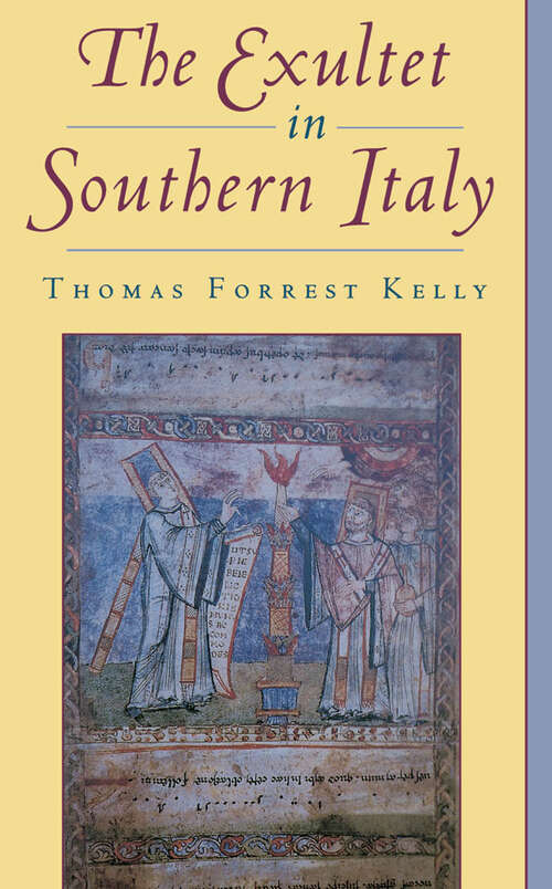 Book cover of The Exultet in Southern Italy