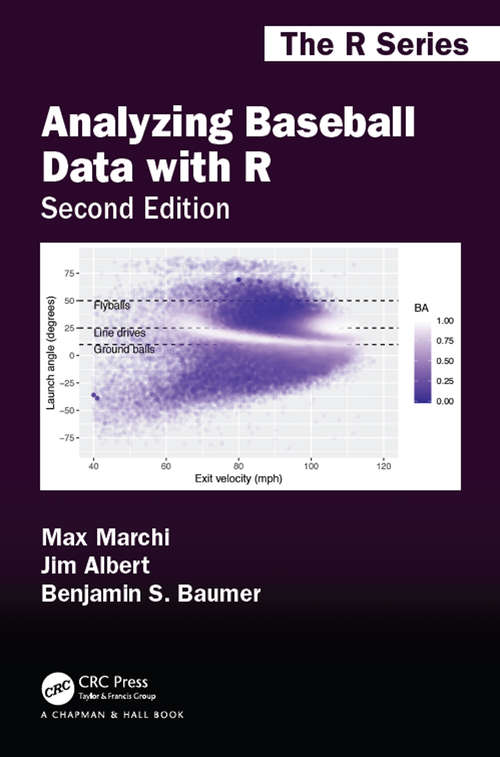 Book cover of Analyzing Baseball Data with R, Second Edition (2) (Chapman & Hall/CRC The R Series #14)