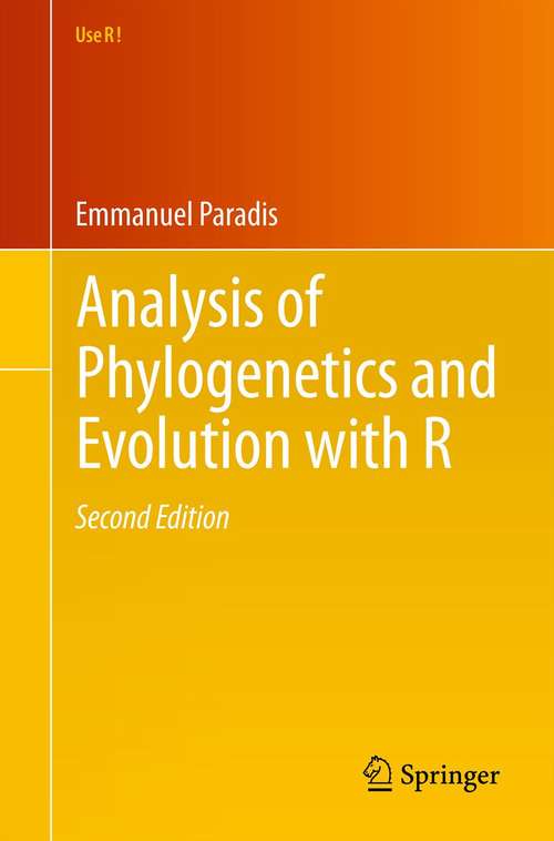 Book cover of Analysis of Phylogenetics and Evolution with R (2nd ed. 2012) (Use R!)