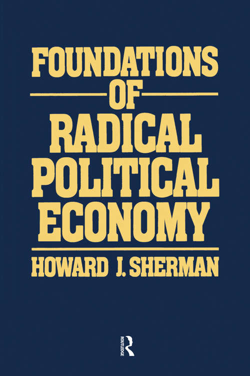Book cover of Foundations of Radical Political Economy