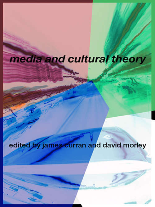Book cover of Media and Cultural Theory