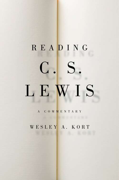 Book cover of Reading C.S. Lewis: A Commentary