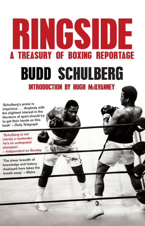 Book cover of Ringside: A Treasury of Boxing Reportage