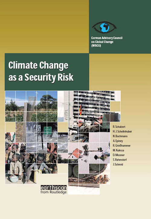 Book cover of Climate Change as a Security Risk