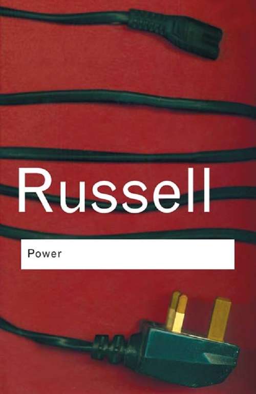 Book cover of Power: A New Social Analysis