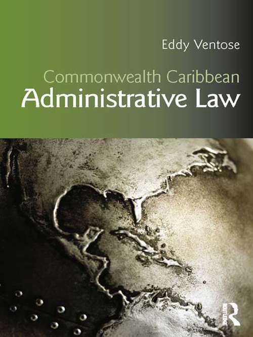 Book cover of Commonwealth Caribbean Administrative Law