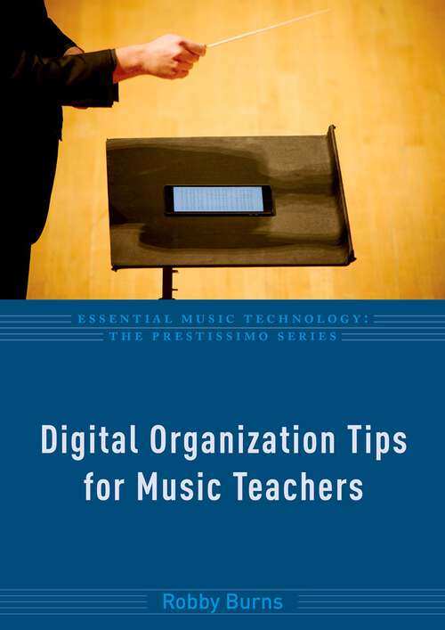 Book cover of DIGITAL ORGANIZATION EMT C (Essential Music Technology: The Prestissimo Series)