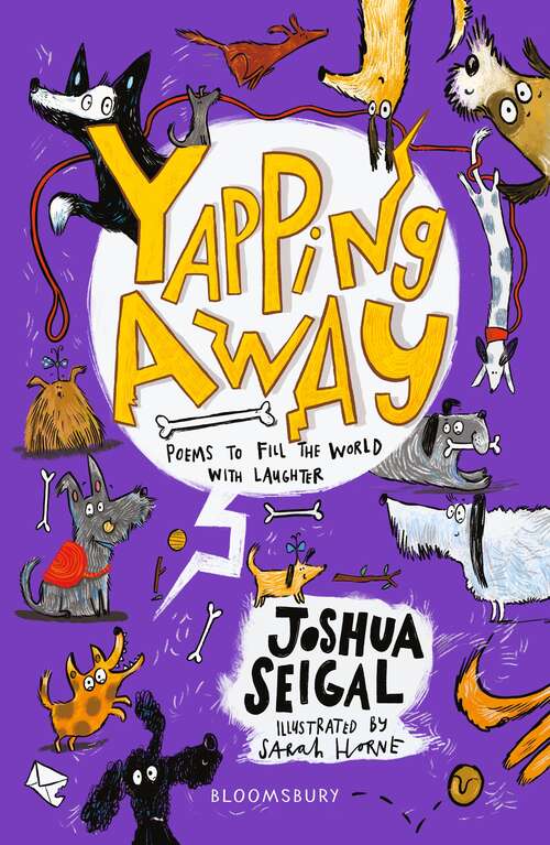Book cover of Yapping Away: Poems by Joshua Seigal