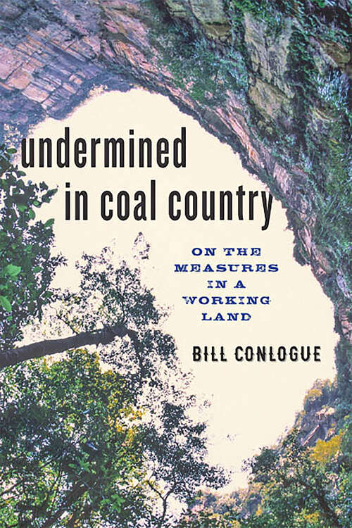 Book cover of Undermined in Coal Country: On the Measures in a Working Land