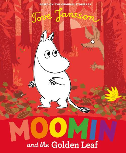 Book cover of Moomin and the Golden Leaf