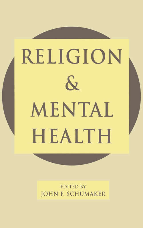 Book cover of Religion and Mental Health