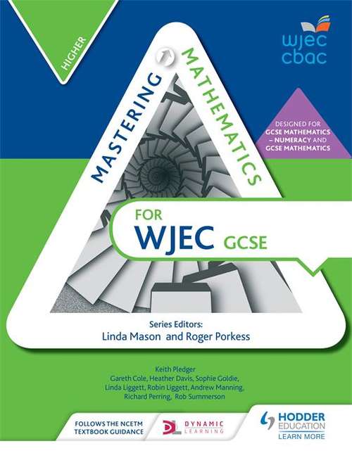 Book cover of Mastering Mathematics for WJEC GCSE: Higher (PDF)