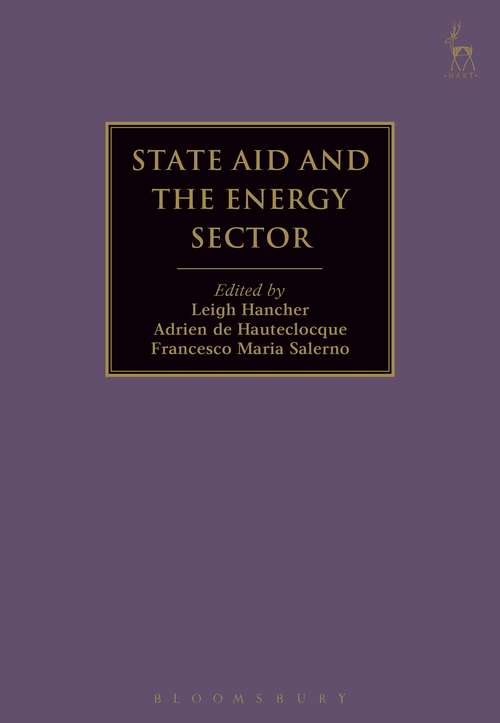 Book cover of State Aid and the Energy Sector