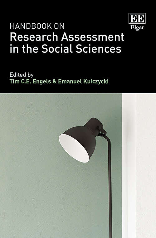 Book cover of Handbook on Research Assessment in the Social Sciences