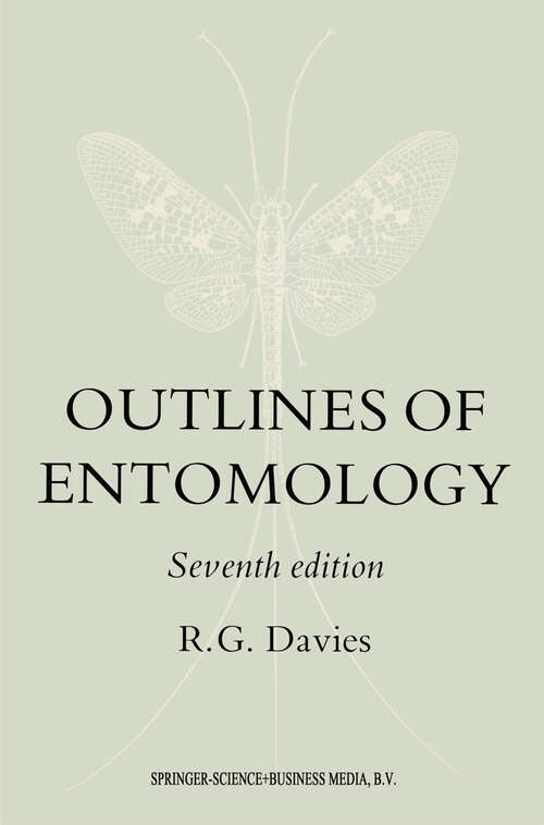 Book cover of Outlines of Entomology (1988)
