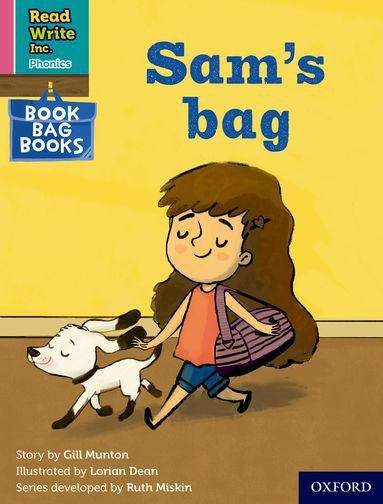 Book cover of Read Write Inc. Phonics Book Bag Books Pink Set 3 Book 4: Sam's bag (PDF)