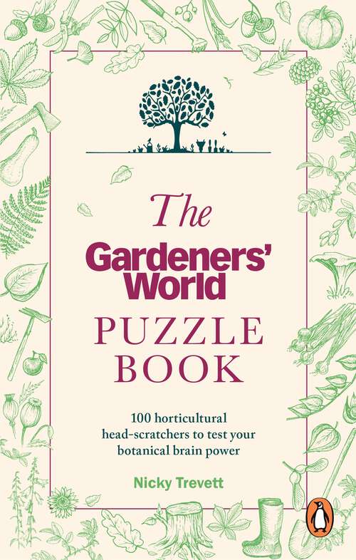 Book cover of The Gardeners' World Puzzle Book