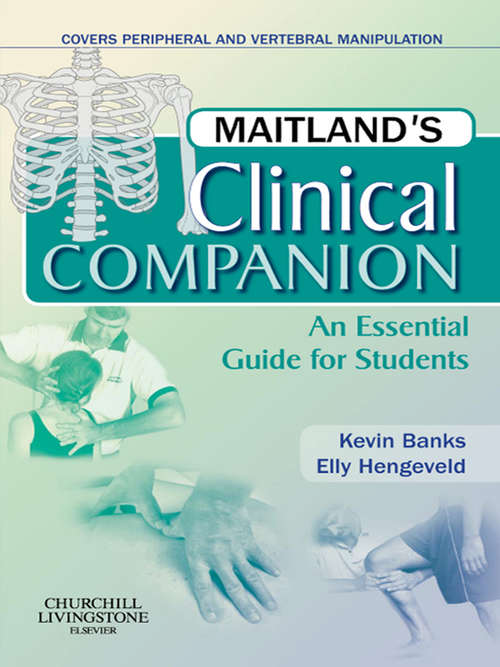 Book cover of Maitland's Clinical Companion E-Book: An Essential Guide for Students