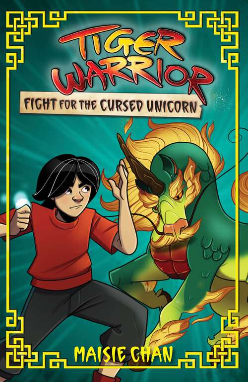 Book cover of Fight for the Cursed Unicorn: Book 5 (Tiger Warrior #5)
