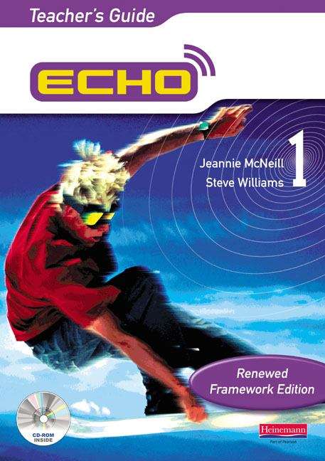 Book cover of Echo 1: Teacher's Guide (PDF)