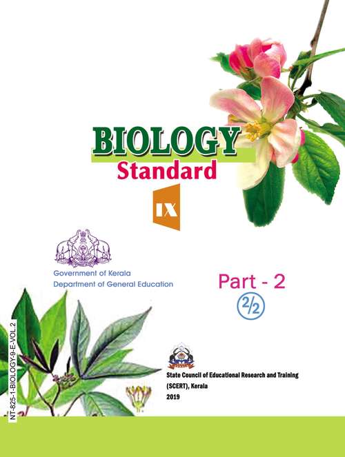 Book cover of Biology Part 2 class 9 - S.C.E.R.T. - Kerala Board