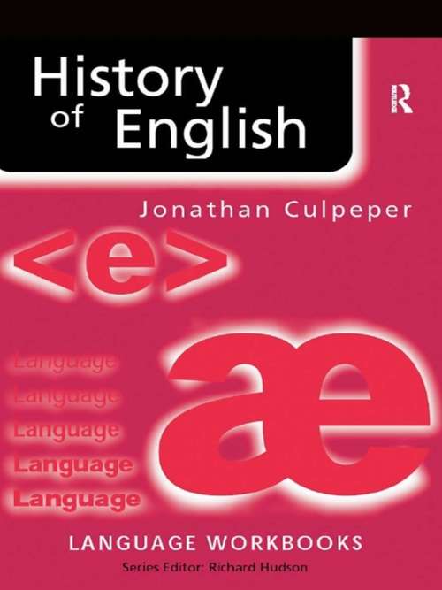Book cover of History Of English