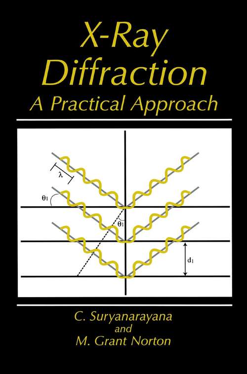 Book cover of X-Ray Diffraction: A Practical Approach (1998)