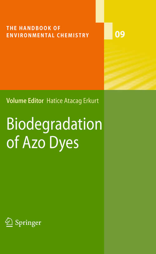 Book cover of Biodegradation of Azo Dyes (2010) (The Handbook of Environmental Chemistry #9)