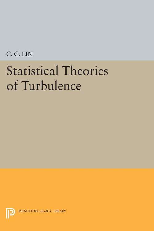 Book cover of Statistical Theories of Turbulence