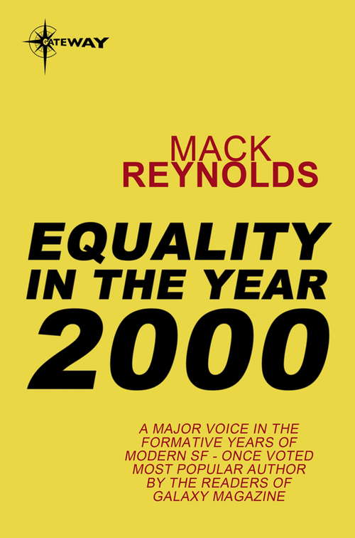 Book cover of Equality In the Year 2000
