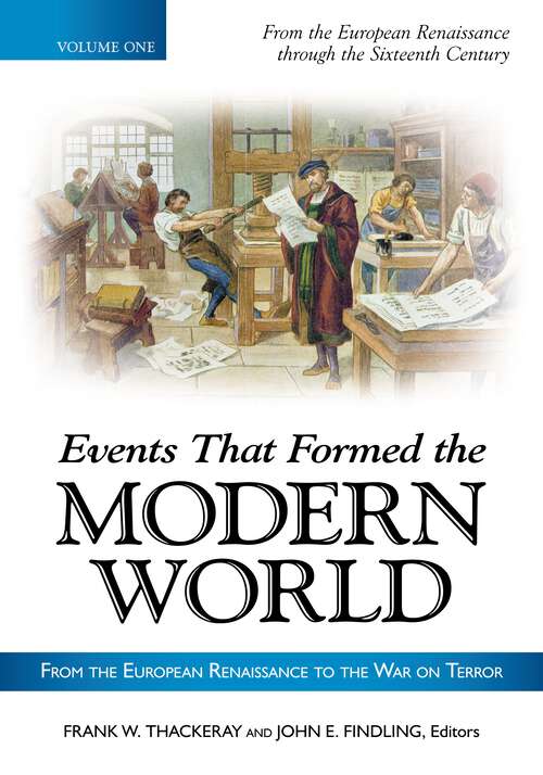 Book cover of Events That Formed the Modern World [5 volumes]: From the European Renaissance through the War on Terror [5 volumes]