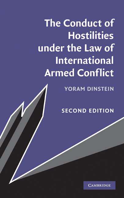 Book cover of The Conduct of Hostilities under the Law of International Armed Conflict (PDF)