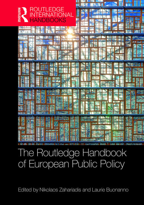 Book cover of The Routledge Handbook of European Public Policy (Routledge International Handbooks)