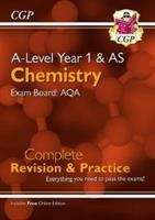 Book cover of New A-Level Chemistry: AQA Year 1 & AS Complete Revision & Practice with Online Edition
