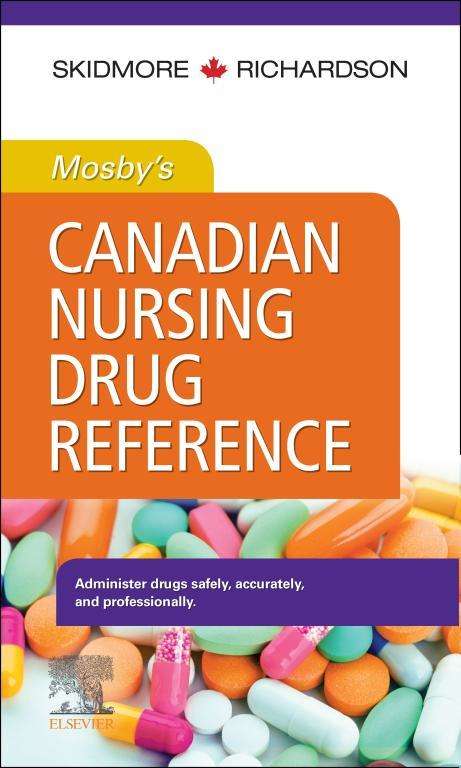 Book cover of Mosby's Canadian Nursing Drug Reference E-Book