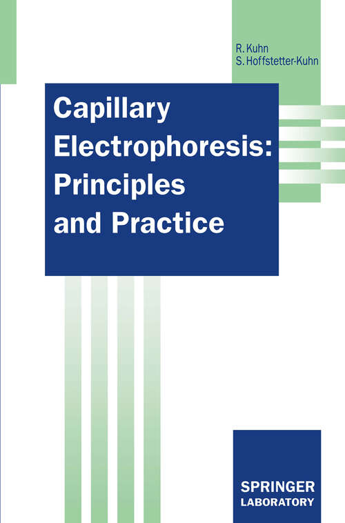 Book cover of Capillary Electrophoresis: Principles and Practice (1993) (Springer Lab Manuals)