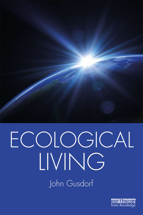 Book cover of Ecological Living