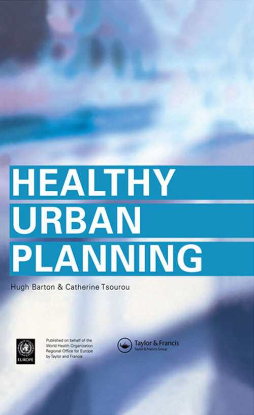 Book cover of Healthy Urban Planning