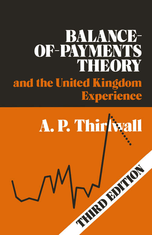 Book cover of Balance of Payments Theory and the United Kingdom Experience: (pdf) (2nd ed. 1986)