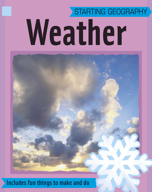 Book cover of Weather (Starting Geography)