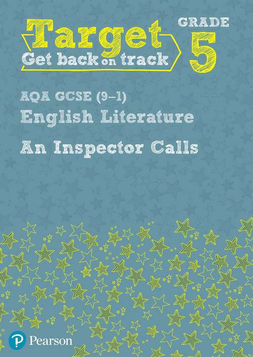 Book cover of Target Grade 5 An Inspector Calls Aqa Gcse (9-1) Eng Lit Workbook (PDF)