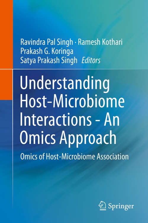Book cover of Understanding Host-Microbiome Interactions - An Omics Approach: Omics of Host-Microbiome Association