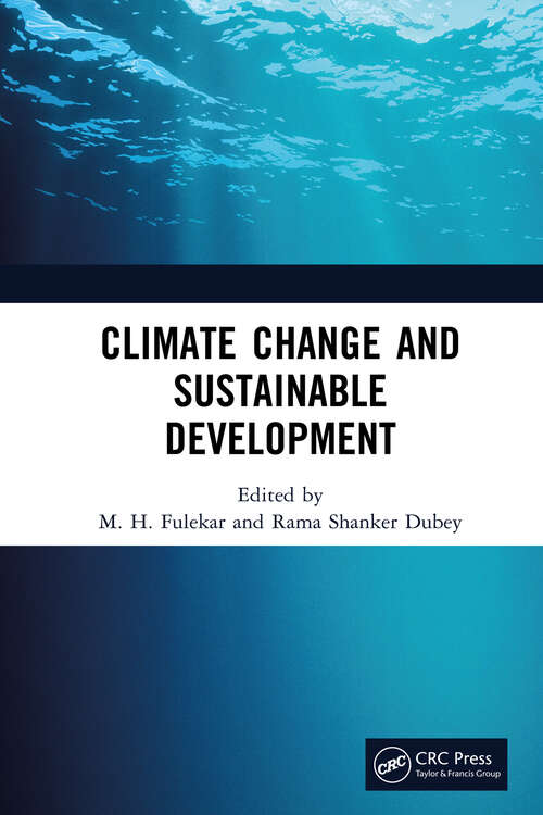 Book cover of Climate Change and Sustainable Development