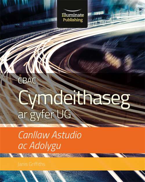 Book cover of CBAC Cymdeithaseg ar gyfer UG Canllaw Astudio ac Adolygu (PDF)