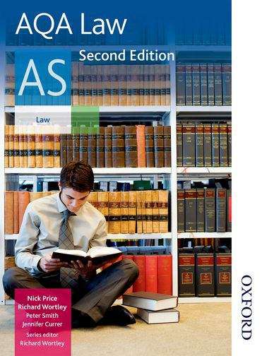 Book cover of AQA Law AS: Student Book (2nd edition) (PDF)